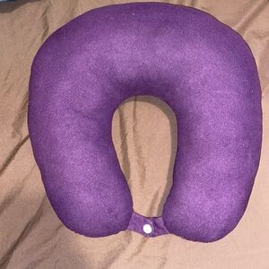 Dark purple travel neck pillow